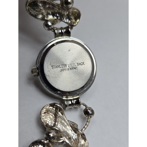 Vintage Jennie B Flip Flop Sandal Charm Bracelet Watch Quartz New Battery Summer main image 10